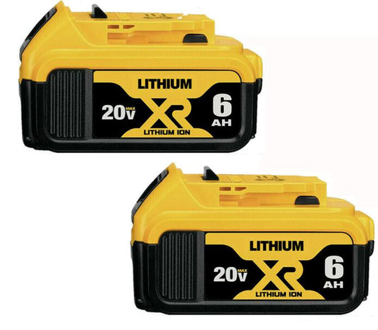 20 Volt DCB206 Replacement Dewalt 20V Battery MAX Lithium DCB207 DCB205 DCB204 DCB203 DCB201 DCB200 DCB180 DCD/DCF/DCG Series